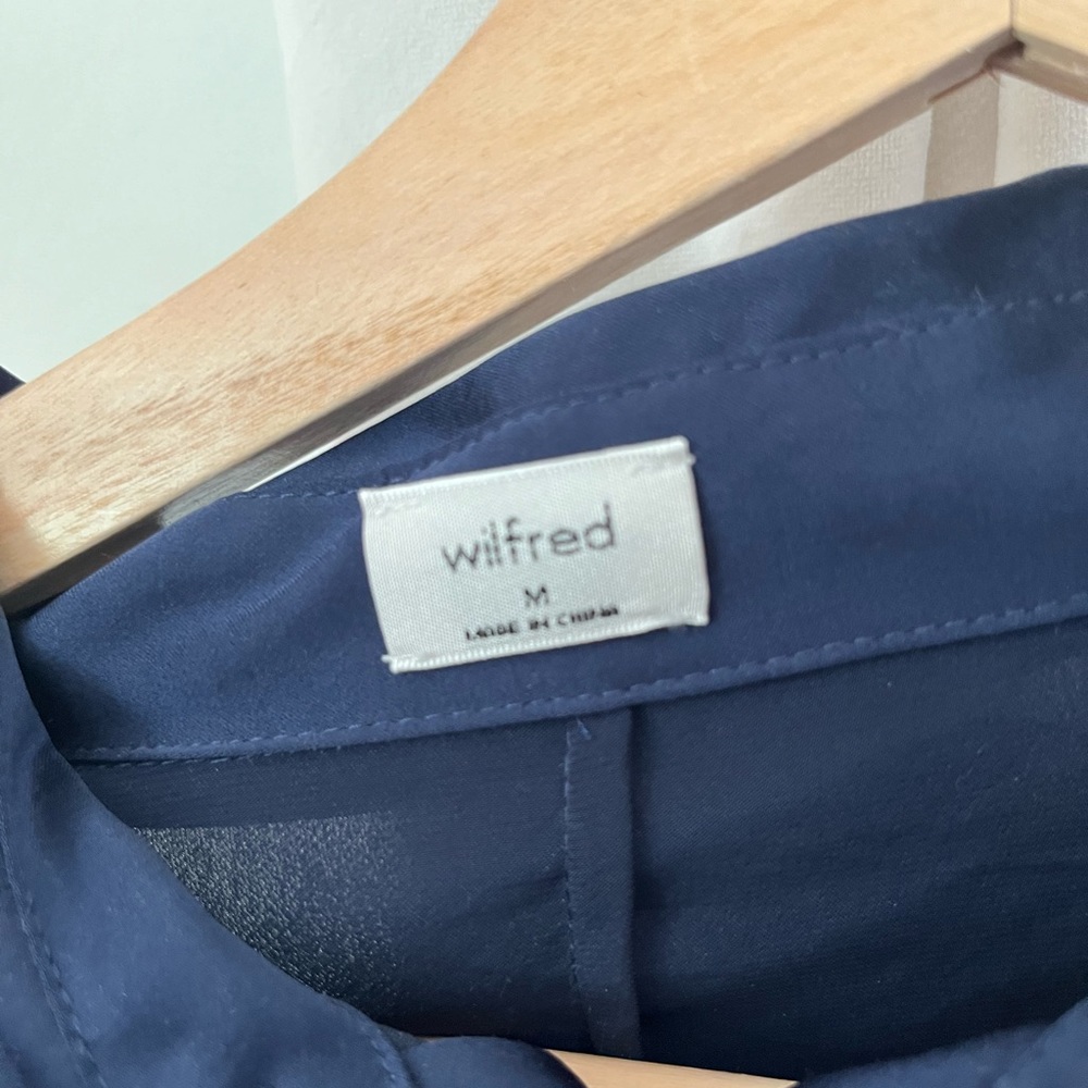 Wilfred Satin Button Up From Aritiza - image 2